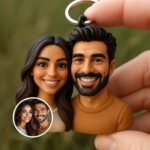 Kişiye özel 3D çift anahtarlığı: kişiselleştirilmiş mini büst figürü - Görsel 2