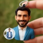 Özel 3D Yönetici figürü anahtarlık: Eşsiz iş hediyesi (8CM) - Görsel 2