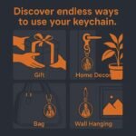 Kişiye Özel Çift 3D Anahtarlık - Düğün veya Yıl Dönümü Figür Hediyesi - 8CM (3,15 inç) - Görsel 10