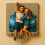 Özel 3D mezuniyet figürü anahtarlık: 2025 sınıfı hatırası - Görsel 3