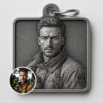 Fotoğraftan Kişiye Özel 3D Çizgi Film Anahtarlık - Çocuklar için doğum günü hediyesi - mini figür hatıra - Görsel 2