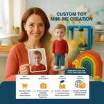 Fotoğrafınızdan özel 3D çocuk figürü | kişiselleştirilmiş mini heykel | el boyaması hatıra hediye - Görsel 4