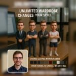 Özel 3D fotoğraf figürü: el boyaması kişiselleştirilmiş karakter, masa arkadaşı - Görsel 7