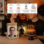 Özel 3D baskılı Cadılar Bayramı cadı figürü: kişiselleştirilmiş mini-ben - Görsel 6