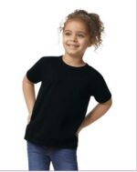 Küçük çocuk tişörtü özel baskılı veya nakışlı kalın pamuklu çocuk tişörtü - Görsel 2