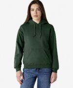 Kişiselleştirilebilir unisex kapüşonlu Gildan 18500 özel Kum Yeşil siyah Pembe sweatshirt - Görsel 3